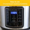Pressure King Pro (4.8L) – 14-in-1 Digital Pressure Cooker by Drew&Cole