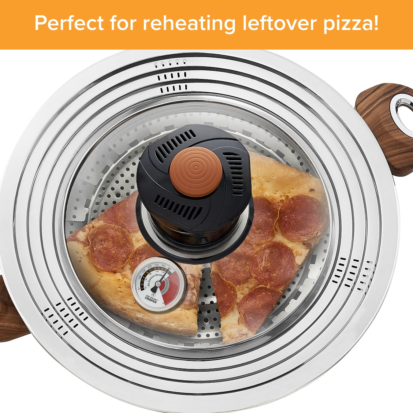 Air Whirl Crisper – Air Frying Lid