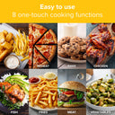 Drew&Cole 8-in-1 Digital Air Fryer (4L)