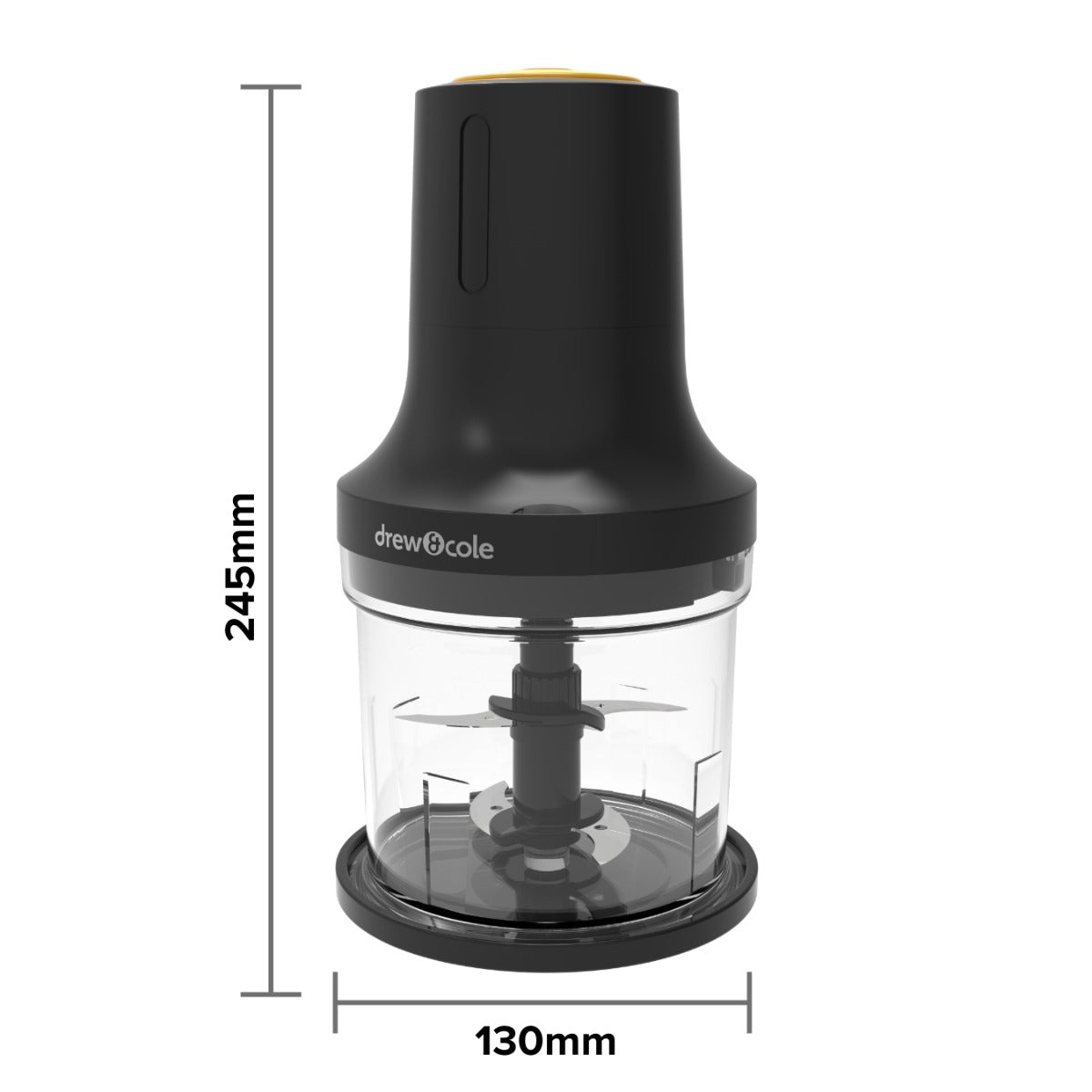 Clever Chop 3 in 1 Chopper, Dicer & Puree maker with 2 Prep & Store Bowls