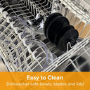 Clever Chop 3 in 1 Chopper, Dicer & Puree maker with 2 Prep & Store Bowls