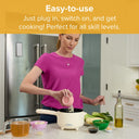 Electric CleverPot – Energy & Space Saving Portable Pan