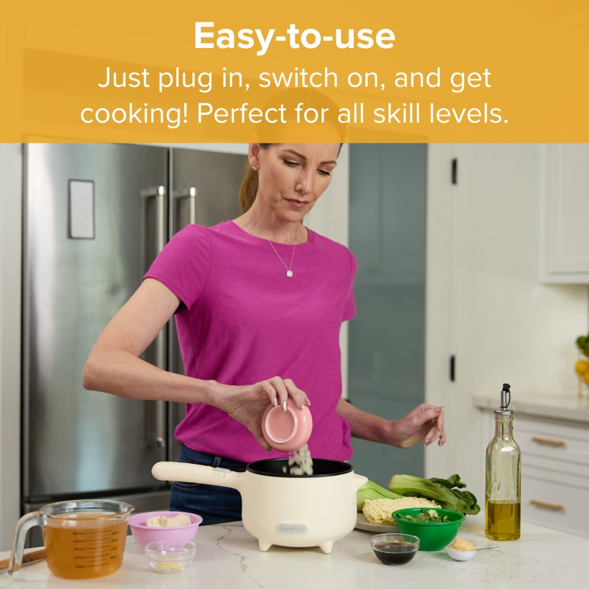 Electric CleverPot – Energy & Space Saving Portable Pan