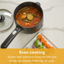 Drew&Cole Electric CleverPot – Energy & Space Saving Portable Pan