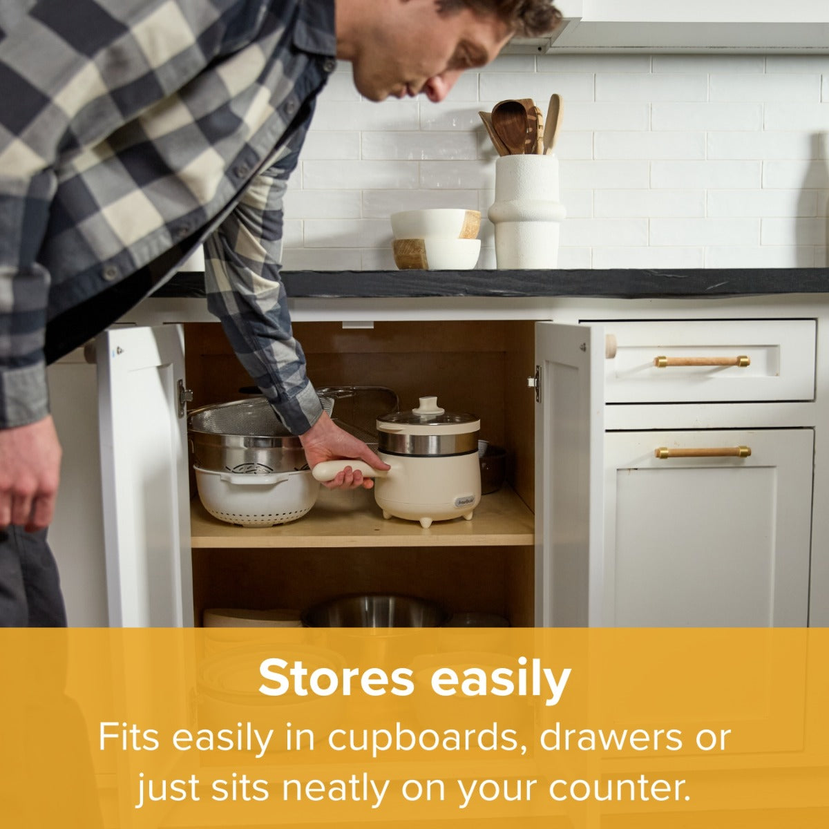 Electric CleverPot – Energy & Space Saving Portable Pan