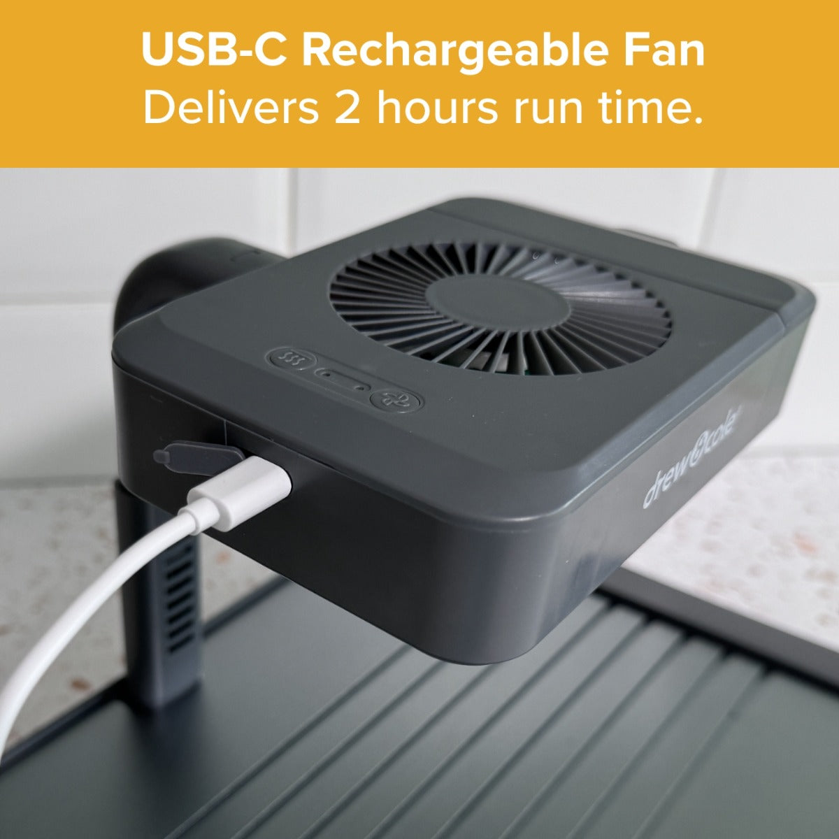 Drew&Cole Premium Dual Defroster Board with Sonic Fan & Mister (Outlet)