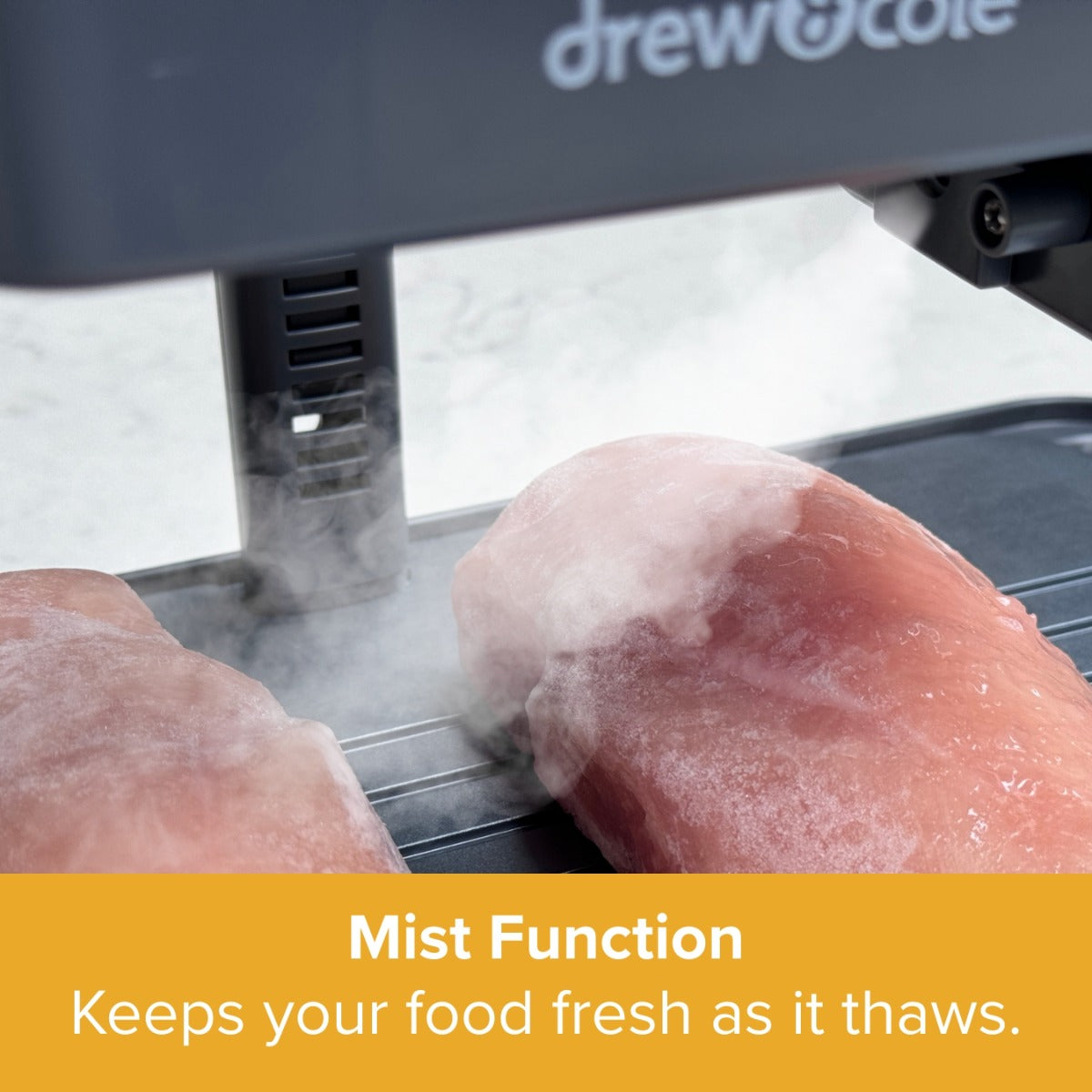 Drew&Cole Premium Dual Defroster Board with Sonic Fan & Mister (Outlet)