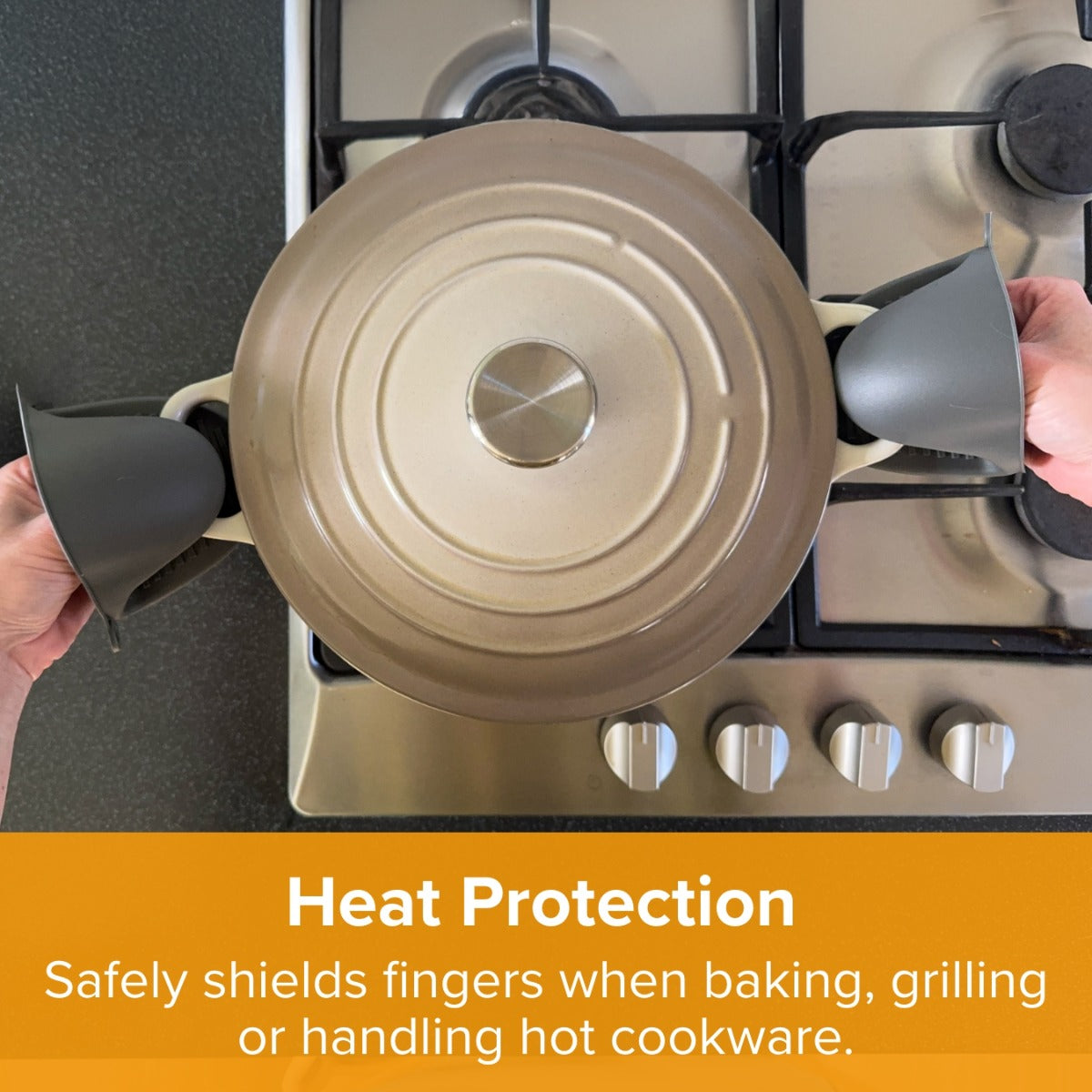 Silicone Oven Mitts (2pcs)