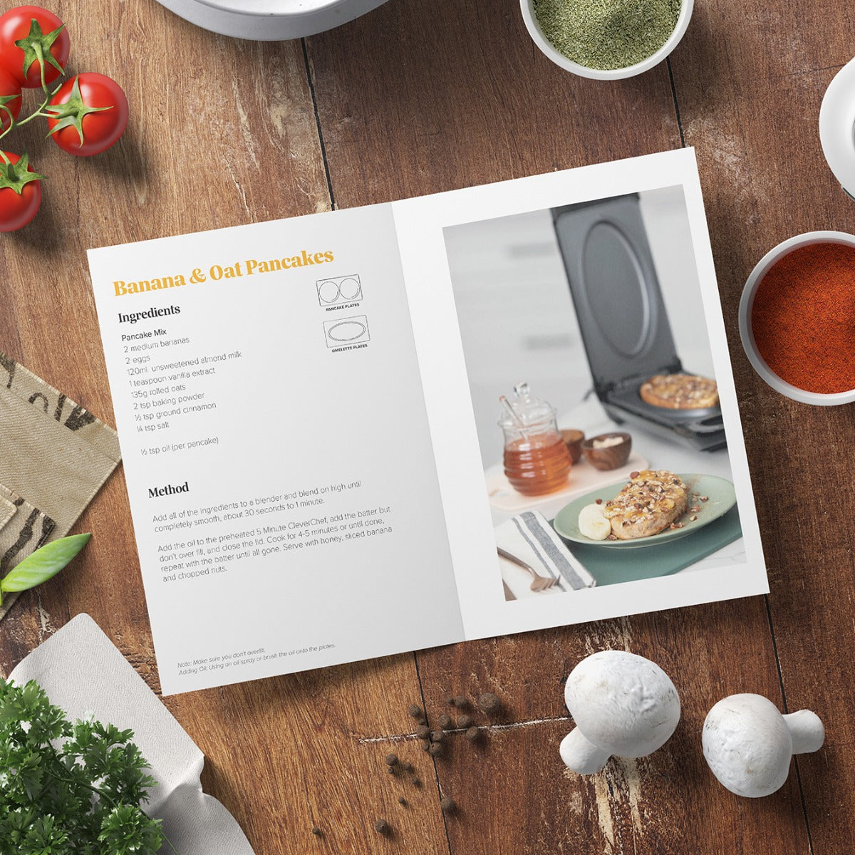 Healthy Bites and Quick Delights – The 5 Minute CleverChef Deluxe Cookbook