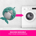 Disco Dolphin 2-in-1 Plush Toy and Sleeping Bag