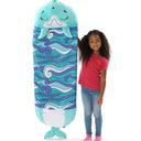 Disco Dolphin 2-in-1 Plush Toy and Sleeping Bag
