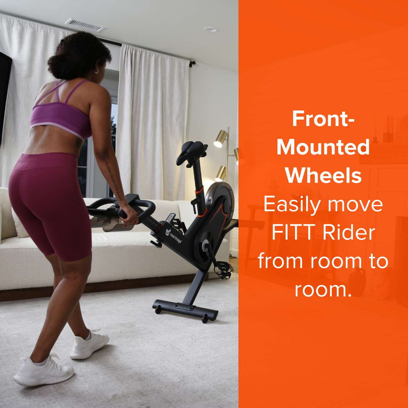 FITT Rider – Professional Indoor Exercise Bike by New Image