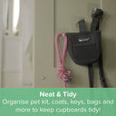 Happy Hooks 10-pack – Damage-Free, Heavy Duty Wall Hooks
