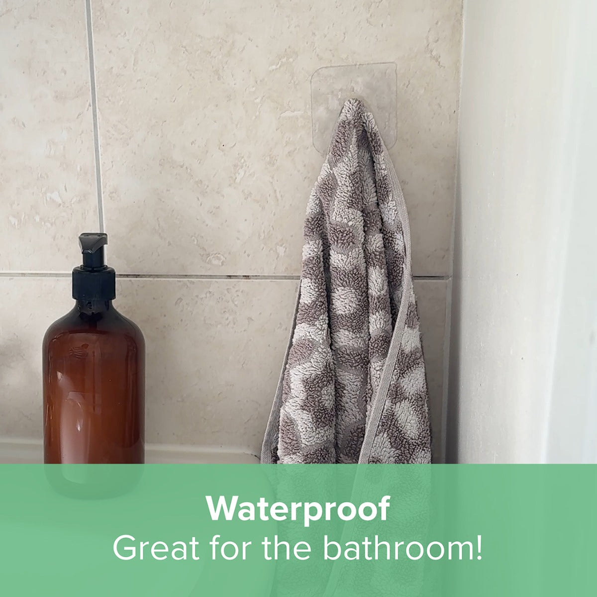 Happy Hooks 5-pack – Damage-Free, Heavy Duty Wall Hooks