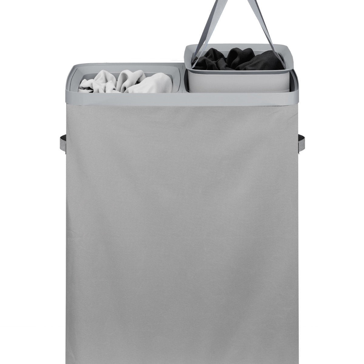 Dual Zone Laundry Basket