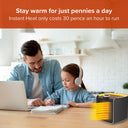 Handy Heater Instant Heat 1200W (Outlet)