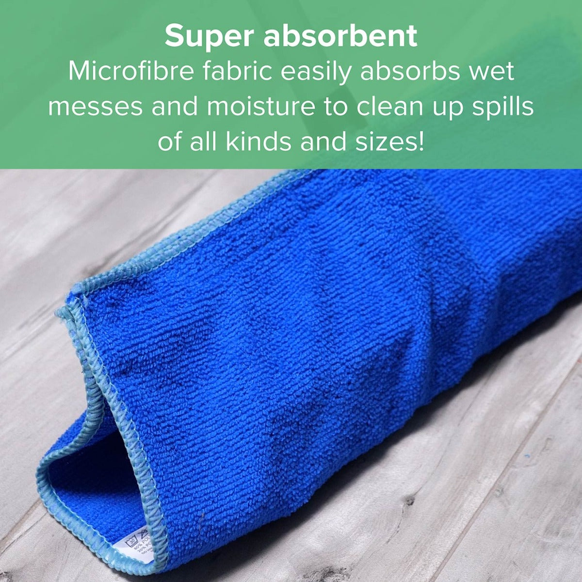 Microfibre Mop Cloths x4