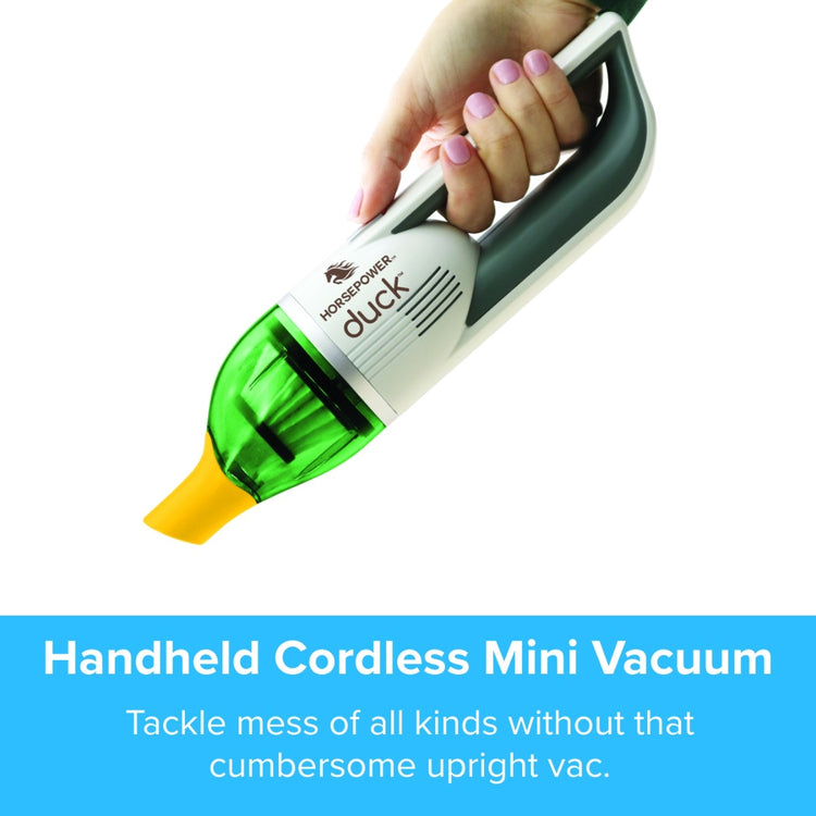Horsepower Duck - Compact Handheld Vacuum Cleaner