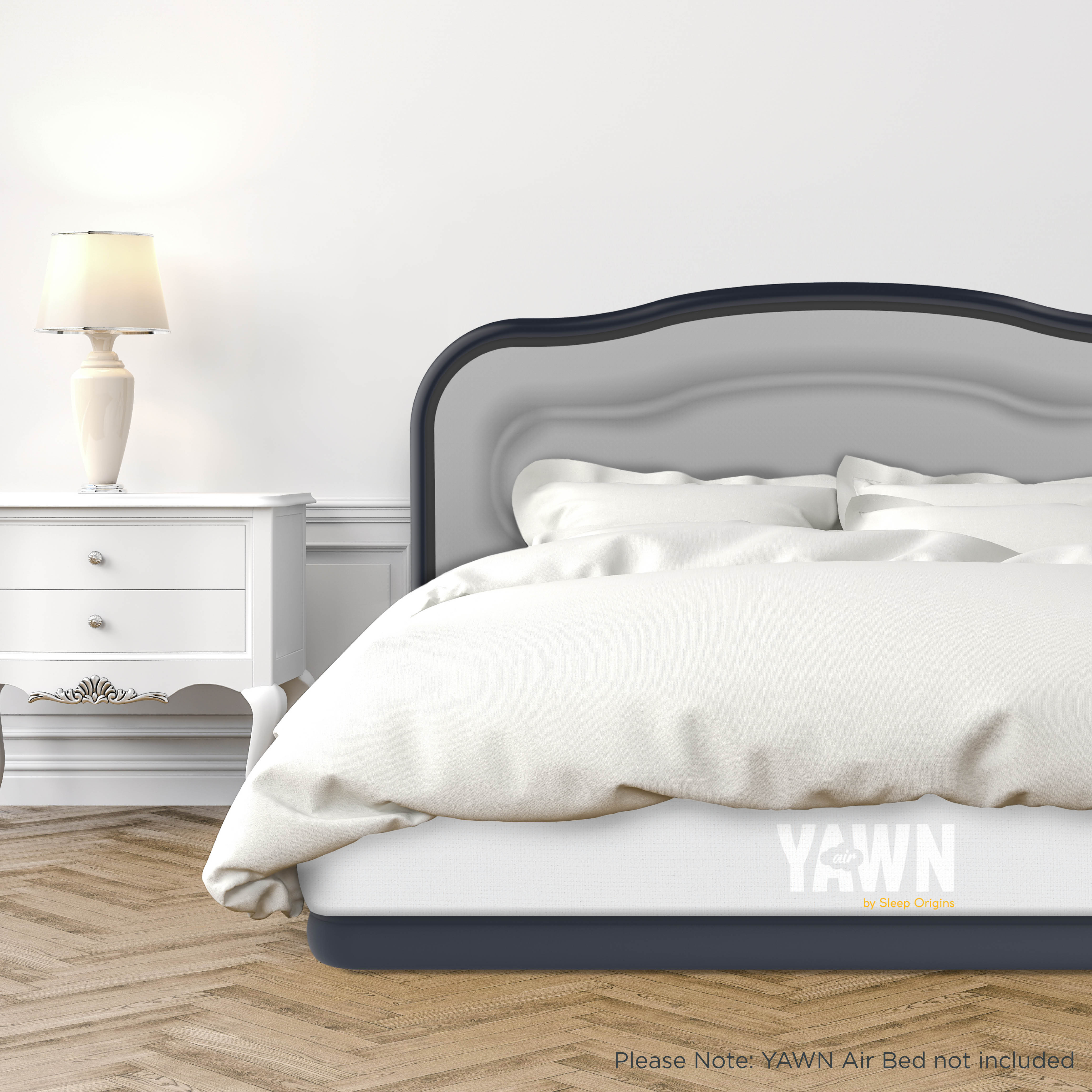 Air Bed DELUXE King Size with Custom Fitted Sheet