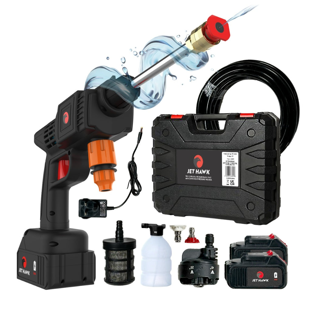 Jet Hawk Cordless Portable Pressure Washer