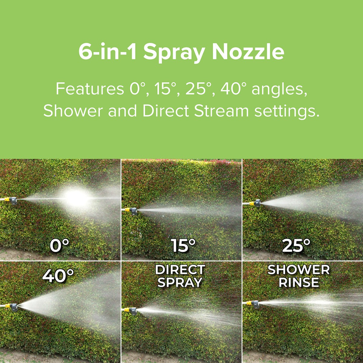 Jet Hawk Cordless Portable Pressure Washer - Green