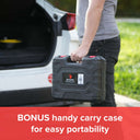 Jet Hawk Cordless Portable Pressure Washer + Additional Battery - Red