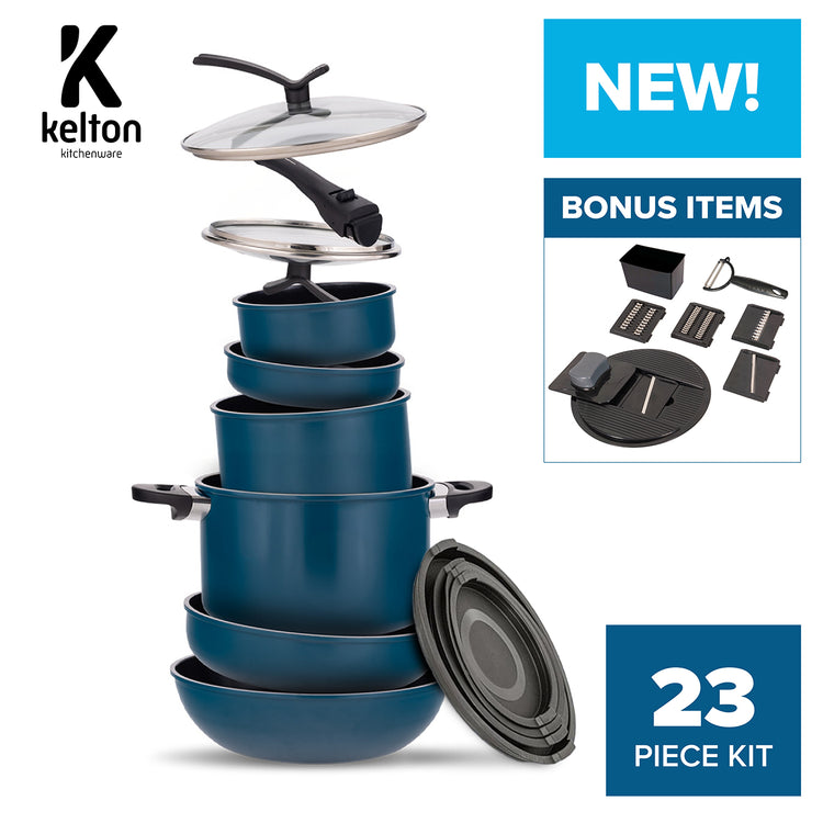 Kelton Cookware 23pc Pan and Prep System