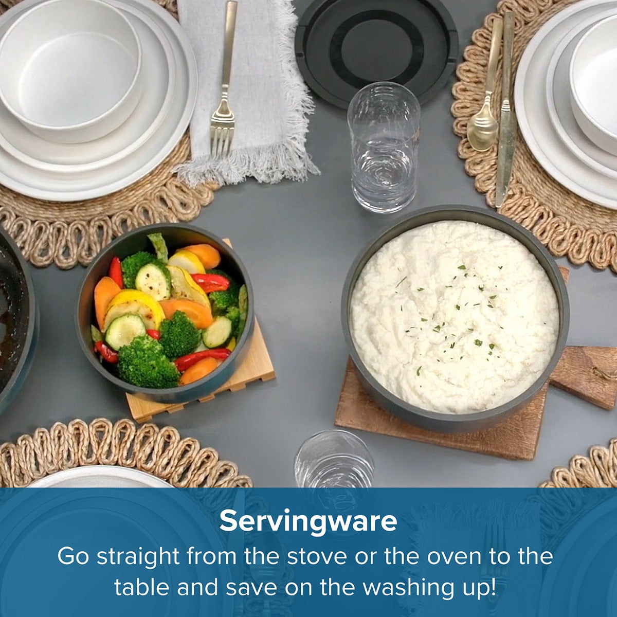 Kelton Cookware 23pc Pan and Prep System