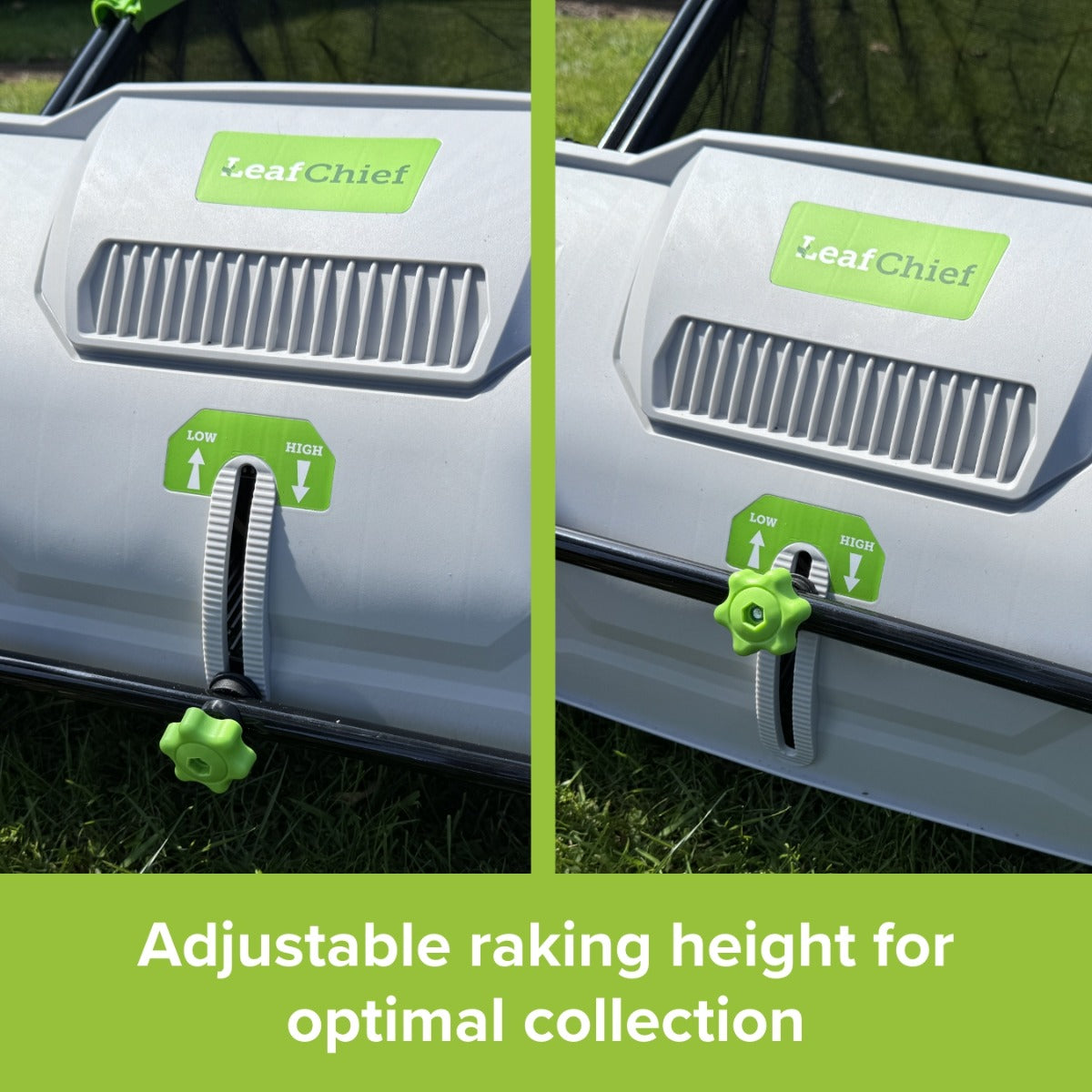 Garden Force Leaf Chief - Push Leaf and Grass Collector