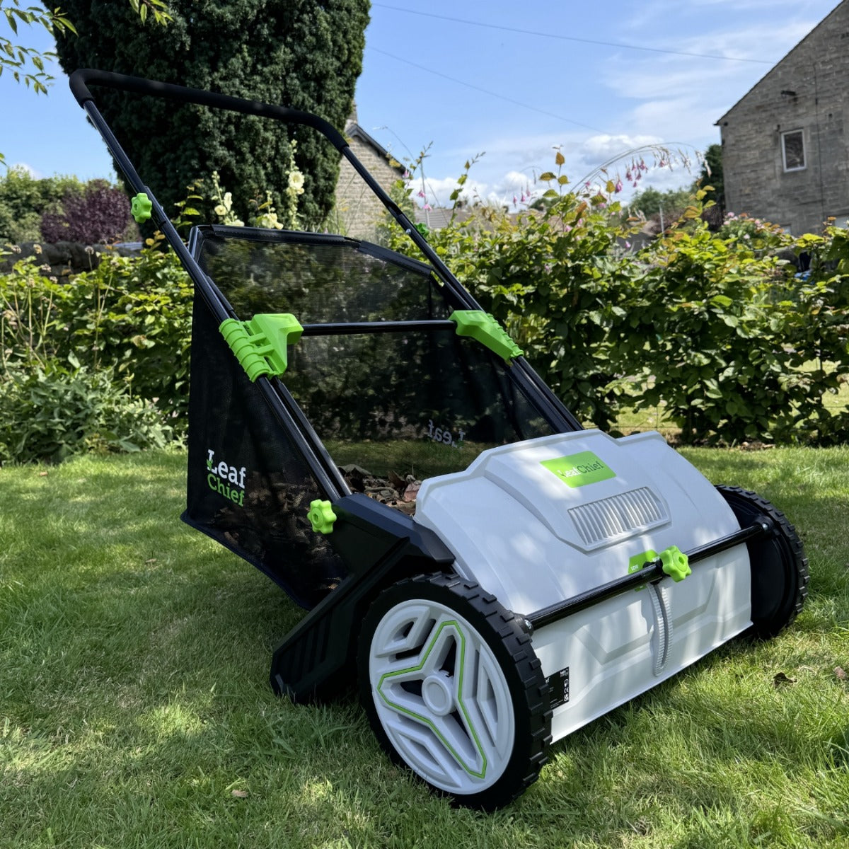Garden Force Leaf Chief - Push Leaf and Grass Collector