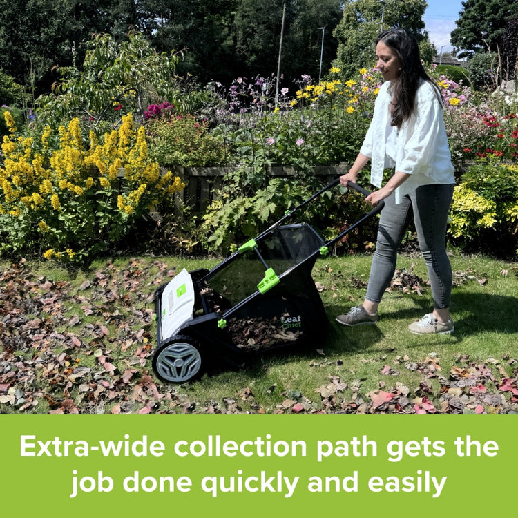 Garden Force Leaf Chief - Push Leaf and Grass Collector