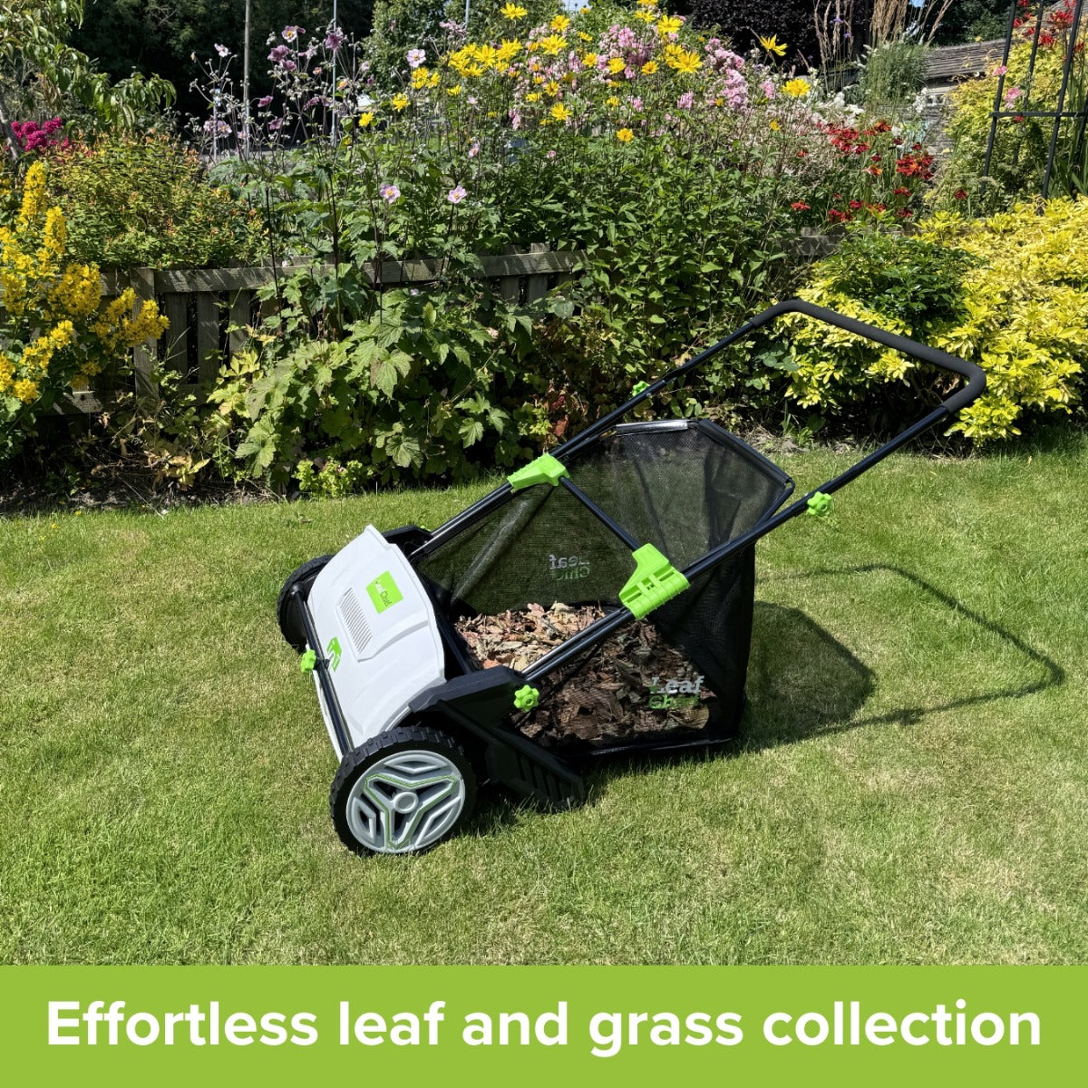Garden Force Leaf Chief - Push Leaf and Grass Collector