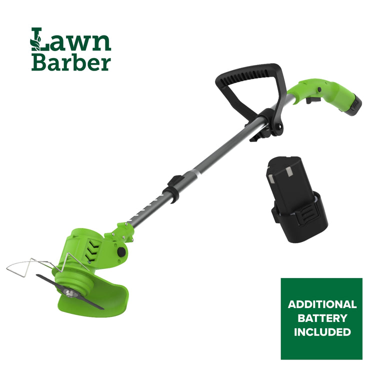 Lawn Barber 2-in-1 Trimmer and Edger + Additional Battery