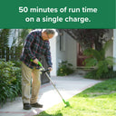 Lawn Barber 2-in-1 Trimmer and Edger + Additional Battery