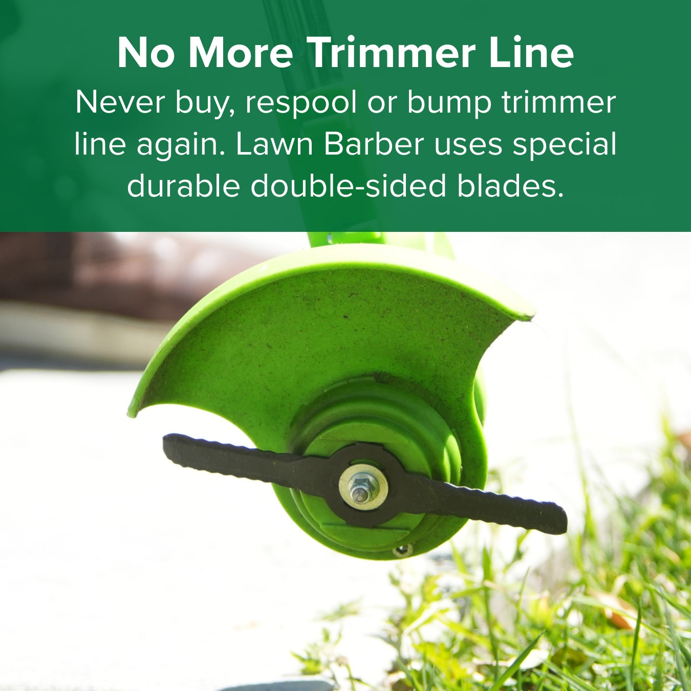 Lawn Barber 2-in-1 Trimmer and Edger + Additional Battery