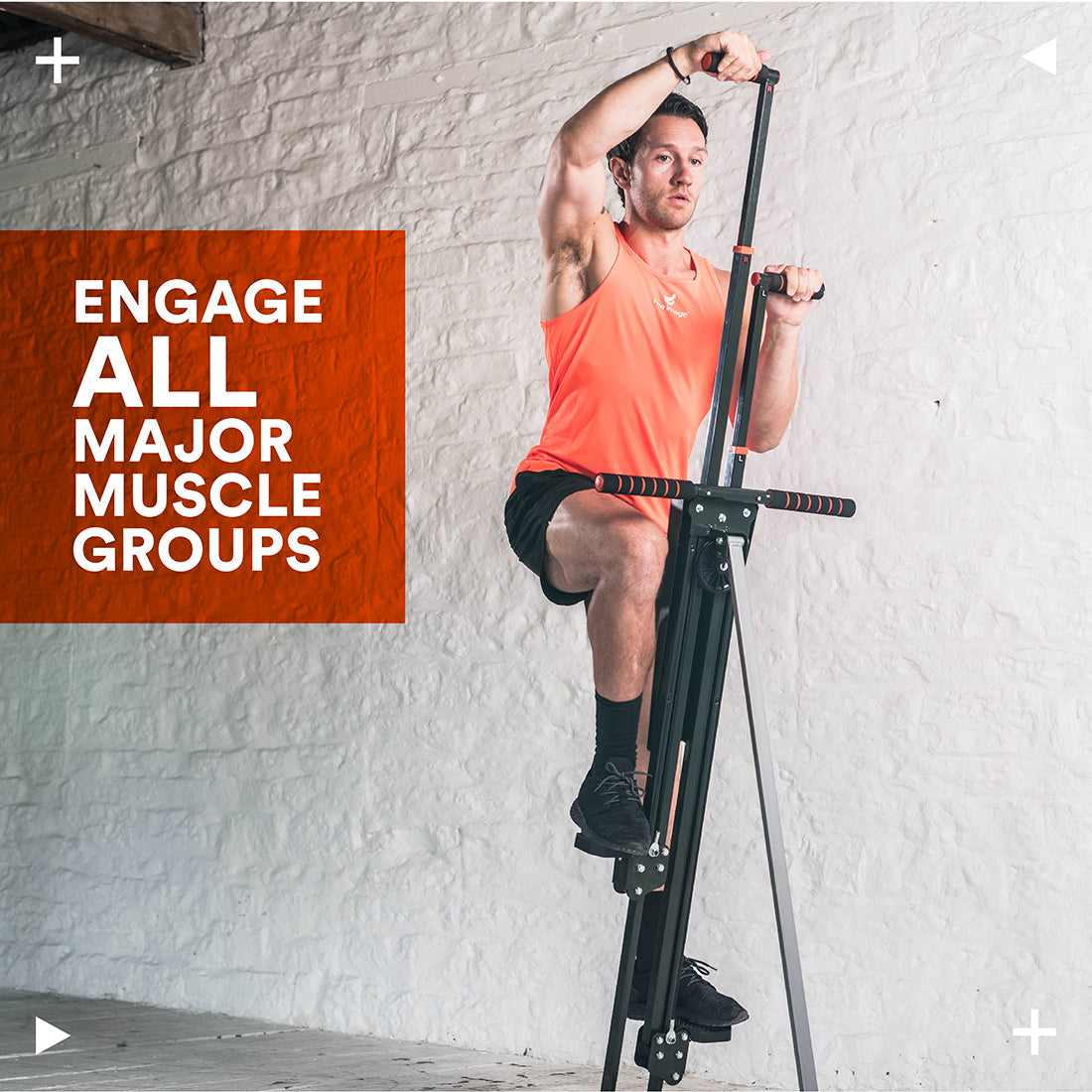 MaxiClimber Vertical Climbing Fitness System by New Image