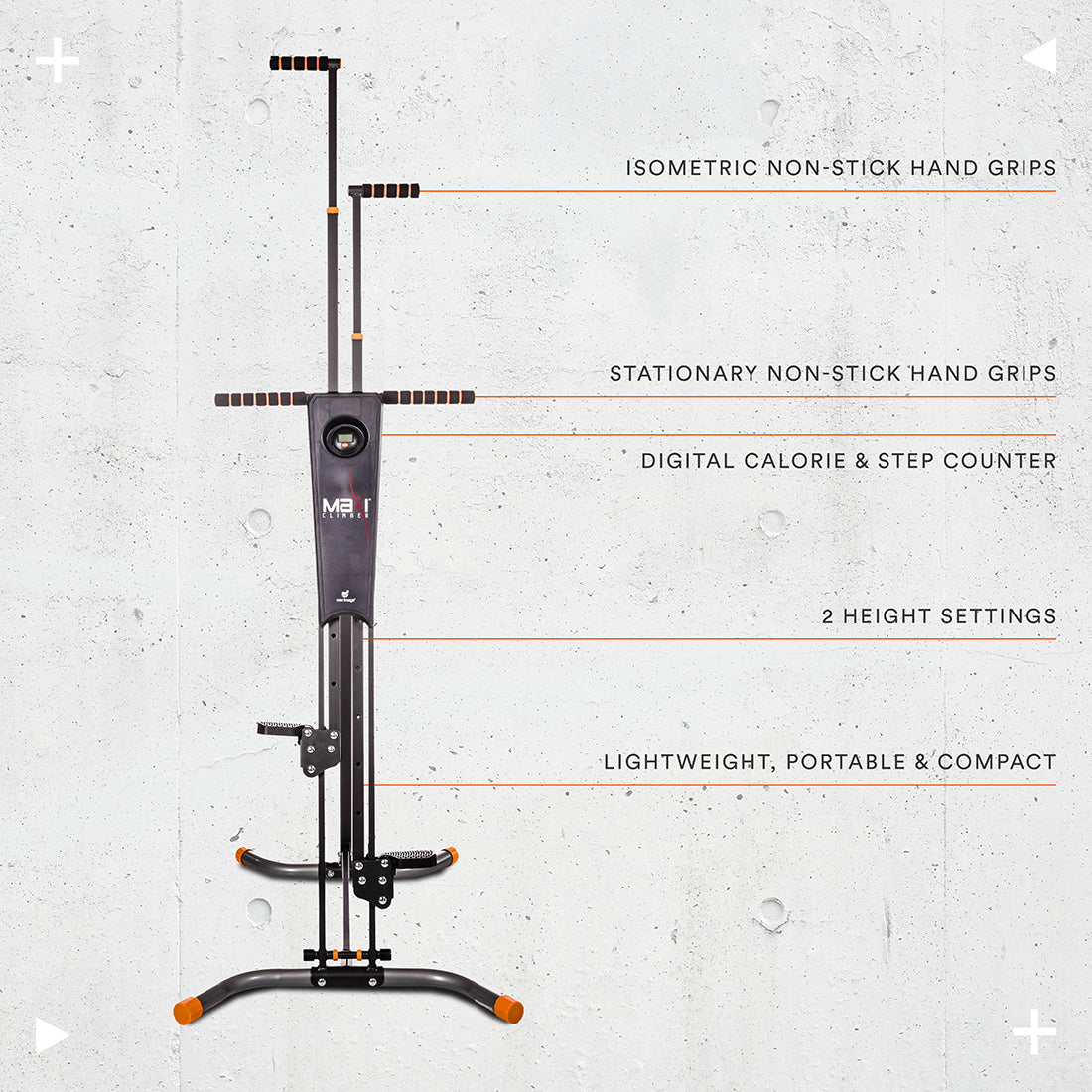 MaxiClimber Vertical Climbing Fitness System by New Image
