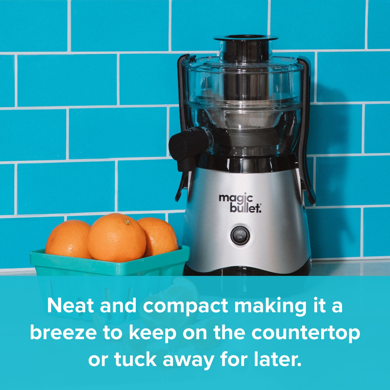 magic bullet Juicer 400W - Silver