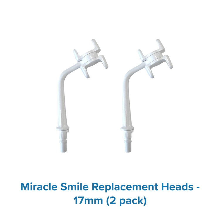 Miracle Smile 17-mm H-Shaped Head 2pc Set