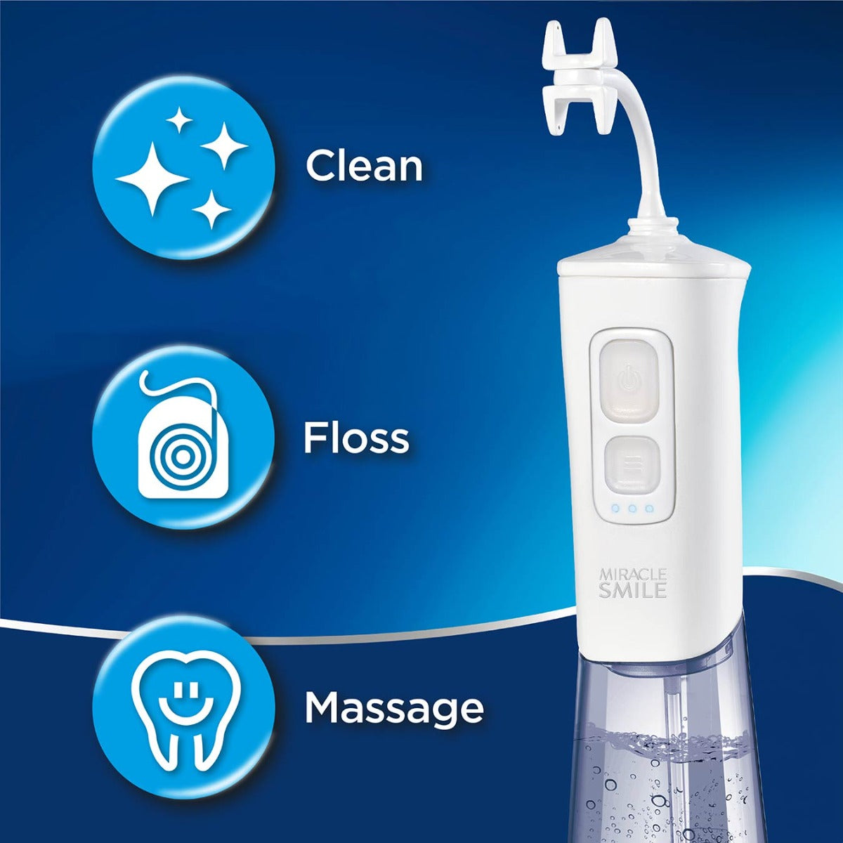 Miracle Smile Water Flosser Complete Kit
