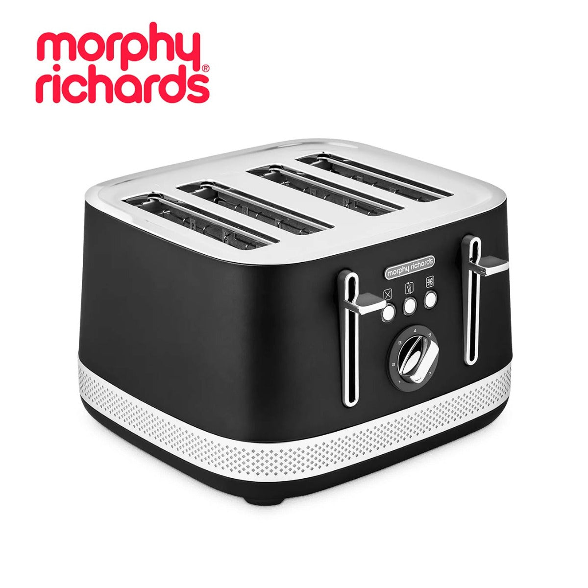 Morphy Richards Illumination 4 Slice Toaster Black