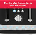 Morphy Richards Illumination 4 Slice Toaster Black