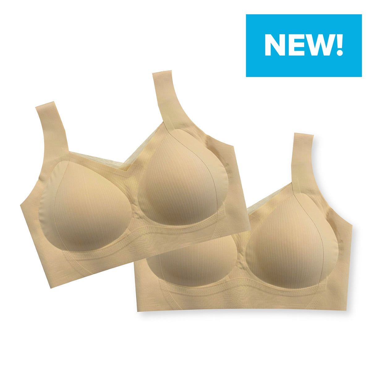 3-in-1 Shapewear Bra - 2 Pack Nude