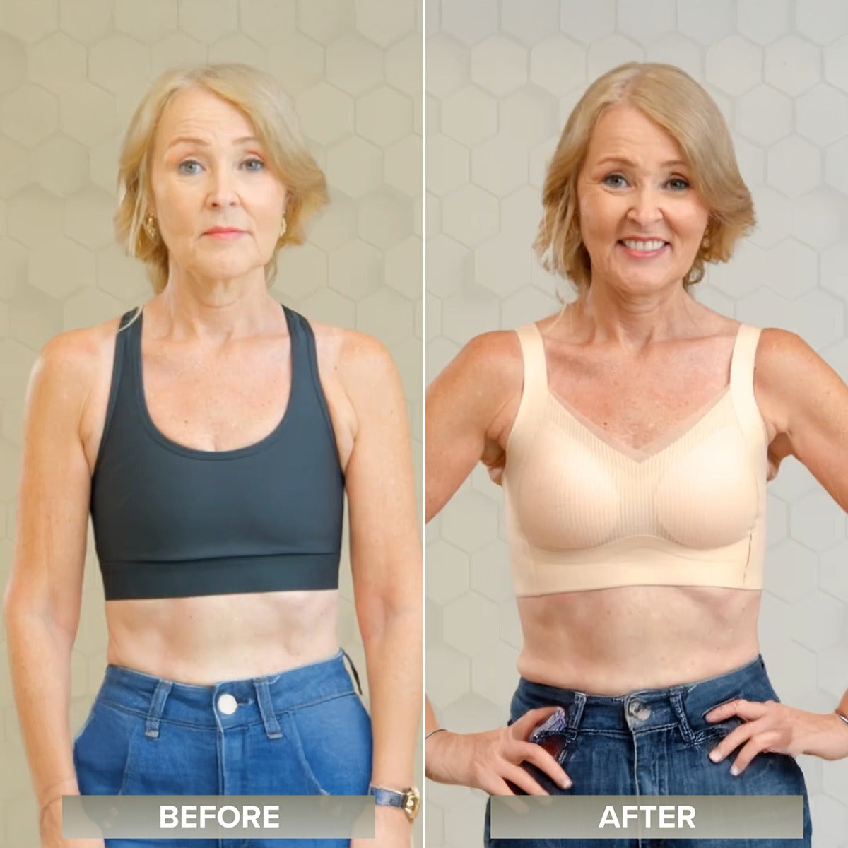 3-in-1 Shapewear Bra - Nude