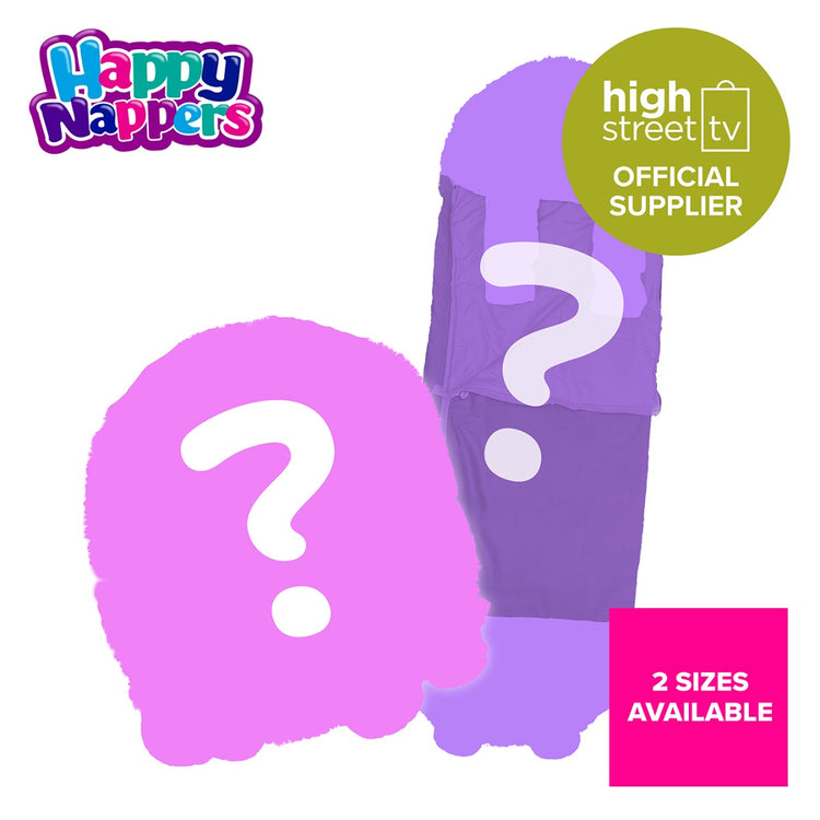 Mystery Character Cat 2-in-1 Plush Toy and Sleeping Bag