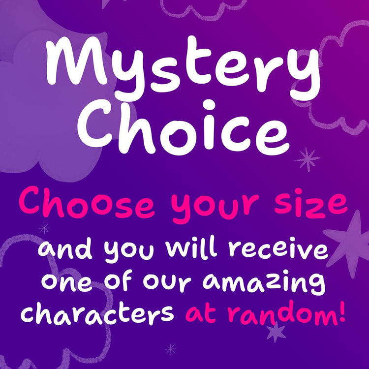 Mystery Character Cat 2-in-1 Plush Toy and Sleeping Bag