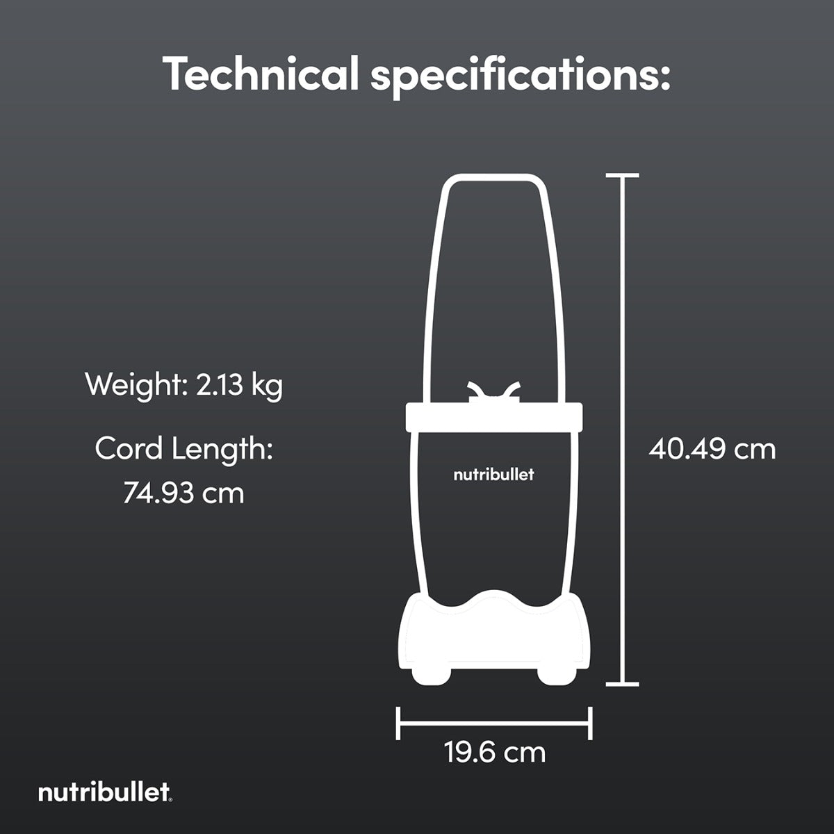 nutribullet x McLaren F1 Team 900 Series 6-Piece Kit