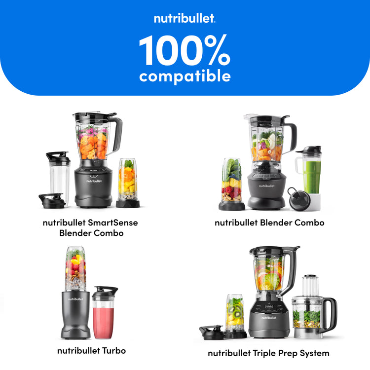 nutribullet 700ml Handled Travel Cup - Blender Combo / SmartSense / Triple Prep / Turbo