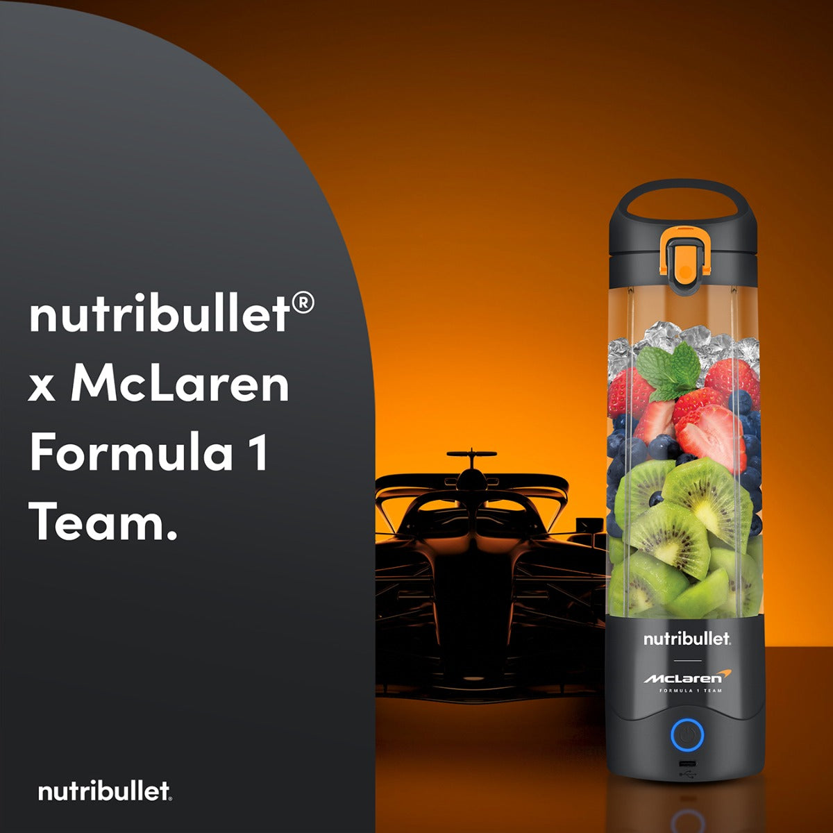 nutribullet x McLaren F1 Team Portable Blender - Grey