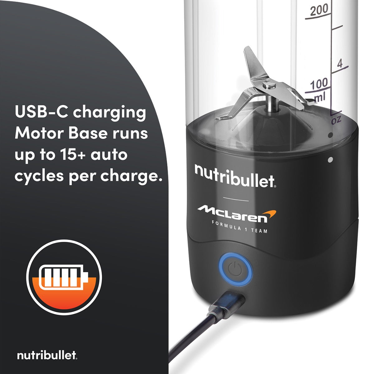 nutribullet x McLaren F1 Team Portable Blender - Grey